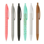 Ручка шариковая Calligrata, автоматическая, синий стержень, узел 0.5 мм, корпус прорезиненный, МИКС  (артикул 4038866)  большой выбор товаров оптом и в розницу по низким ценам с доставкой