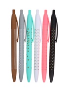 Ручка шариковая Calligrata, автоматическая, синий стержень, узел 0.5 мм, корпус прорезиненный, МИКС - Фото 10