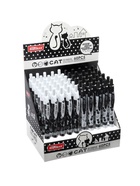 Ручка шариковая, автоматическая, 0.5 мм, синяя, корпус с рисунком, «Кошки», МИКС (60 шт) - фото 809486335