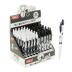 Ручка шариковая «Кошки», автоматическая, синий стержень, узел 0.5 мм, корпус с рисунком, МИКС 4134311