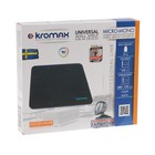 Полка Kromax MICRO-MONO, для аудио-видео аппаратуры, до 5 кг, 200х175 мм, черная - Фото 5