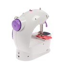 Швейная машинка Luazon LSH-03, 6 Вт, полуавтомат, 2 скорости, 4xАА или 220 В, белая - фото 8450039