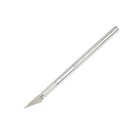 Нож макетный ТУНДРА, алюминиевая ручка, перьевое лезвие (5 доп. лезвий) - фото 8450050
