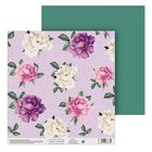 Бумага для скрапбукинга «Цветущий сад», МИКС, 20 × 20 см - Фото 4
