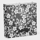 Этажерка-фруктовница, 2 яруса, d=29/20 см, высота 40 см, стекло, золотистая - Фото 6