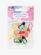 Набор булавок, 2,3 см, 20 шт, цвет разноцветный - фото 809269905 Набор булавок, 2,3 см, 20 шт, цвет разноцветный - фото 809269905