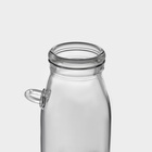 Ёмкость для мёда и варенья Доляна «Парфе», 250 мл, 7×14 см, с деревянной ложкой, стекло, прозрачная, МИКС вида - Фото 8