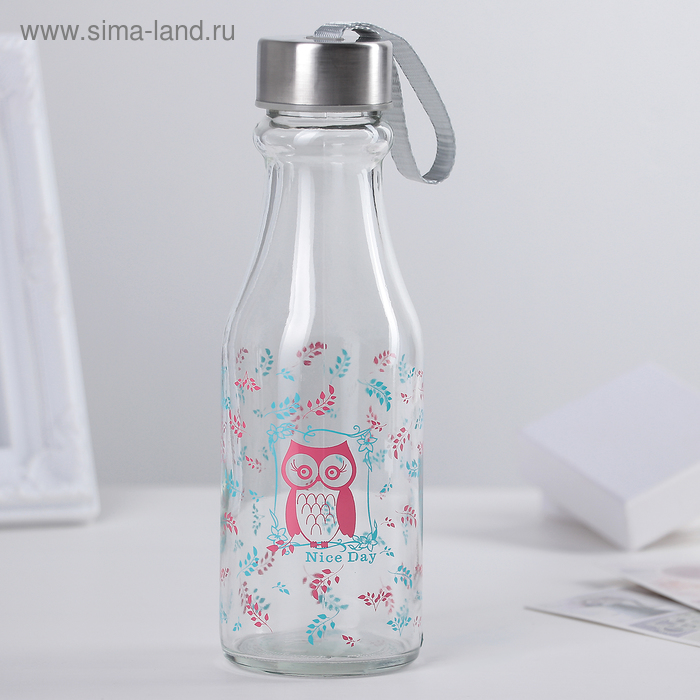 Бутылка 370 мл "Совушка" - Фото 1