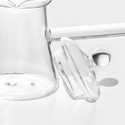 Турка Magistro «Арабика», 350 мл, 19×8.5×14 см, с крышкой, стекло - Фото 3