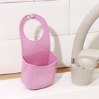 Подставка для губки Доляна «Базис», 18×8×3.5 см, розовая - Фото 5