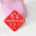 Подставка для губки Доляна «Базис», 18×8×3.5 см, розовая - Фото 8