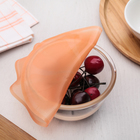 Крышка силиконовая для хранения продуктов «Цитрус», d=18 см, цвет МИКС - Фото 2