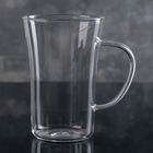 Кружка стеклянная 300 мл "Фасил" - Фото 1