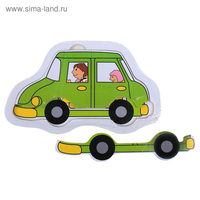 Рамка-вкладыш "Едем на дачу", 4 элемента - Фото 1