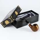 Курительная трубка для табака "Командор", классическая, 8 х 16.5 х 4.5 см - фото 11874240