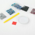 Алмазная мозаика с частичным заполнением на картонной основе «Лошадь», 20×20 см - Фото 11