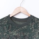 Футболка мужская, цвет камуфляж, размер 48 - Фото 2