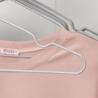 Плечики-вешалки для одежды Доляна, размер 40-44, антискользящее покрытие, цвет МИКС - Фото 3
