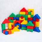 Набор цветных кубиков, "Смешарики", 60 элементов, кубик 4 х 4 см - фото 8891392