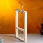 Кашпо для цветов «Рамка экстра слим», 26×5×40 см, деревянное, 5 колб - Фото 3