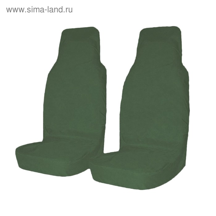 Комплект грязезащитных чехлов на передние сиденья, оксфорд 210, олива, мешок для хранения