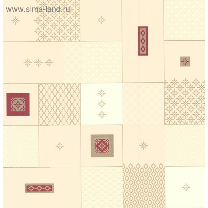 Обои на бумаге, Маякпринт 582 325 01 Шанель, светло-бежевый, 0,53x10м - Фото 1