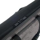 Папка с ручками текстильная, А4, 365 х 260 х 50 мм, 2С13 "Тихвин", каркасная, жакард, чёрный - Фото 8