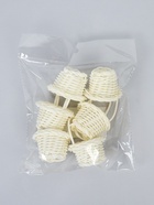 Кукольная миниатюра «Корзинка», цвет белый - Фото 4