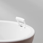 Кашпо для цветов со вставкой «Валенсия», 2 л, цвет мокко - Фото 4