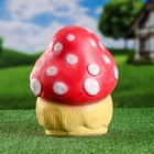 Садовая фигура из гипса «Лягушка на мухоморе», 26×21×16 см - Фото 3