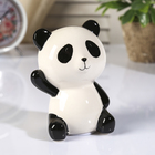 Копилка керамика "Маленькая панда" МИКС 11х7х6 см - фото 8450420