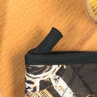 Рукавица стеганная 26*18 ПЛОВ диагональ, 220 г/м2, хл.100% - Фото 2