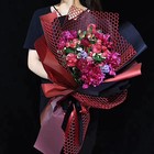 Сетка для цветов «Баблз», цвет персиковый, 0,5 х 4,5 м - Фото 2