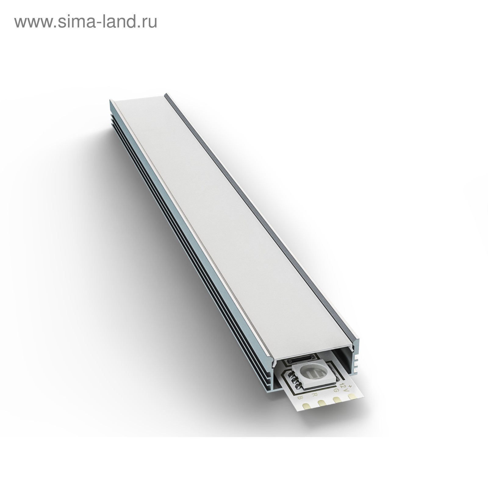 Накладной профиль Apeyron Electrics для светодиодной ленты, глубокий ...
