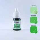 Краситель пищевой кондитерский гелевый Kreda Decor, зелёный, 10 г - Фото 1