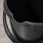 Ведро со сливом «Эконом», 10 л, цвет МИКС - Фото 3