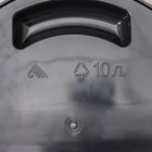 Ведро со сливом «Эконом», 10 л, цвет МИКС - Фото 4