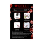 Отпариватель KELLI KL-312, ручной, 2000 Вт, 500 мл, насадка чайник, бело-розовый - Фото 10