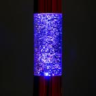 Светильник "Блеск цилиндра" LED лава, блёстки, от батареек 3хLR44 красный 18 см RISALUX - Фото 7