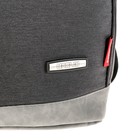 Рюкзак молодёжный Merlin 39 х 31 х 12 см, эргономичная спинка, 2020, тёмно-серый - Фото 10
