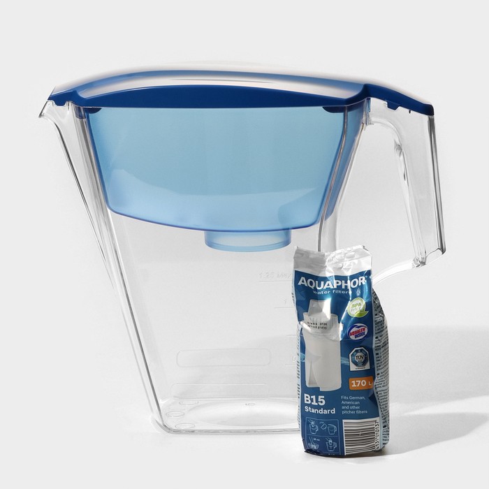 Фильтр-кувшин «Аквафор-Лайн», 2.8 л, цвет синий