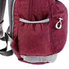 Рюкзак молодёжный Merlin 43 х 30 х 18 см, бордовый - Фото 4