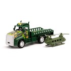 Грузовик инерционный «Перевозчик» с техникой, в пакете - фото 24577352