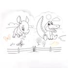 Раскраски с наклейками набор, 4 шт. по 16 стр. - фото 60891031