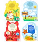 Раскраски с наклейками набор, 4 шт. по 16 стр. - фото 60891034