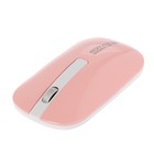 Комплект клавиатура и мышь Jet.A SlimLine KM30 W, беспроводной, бело-розовый - Фото 5