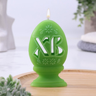 Декоративная свеча "Яйцо ХВ", микс - фото 9835094