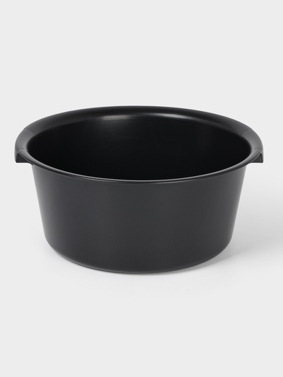 Таз круглый хозяйственный «Эконом», 12 л, пластик, МИКС