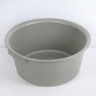 Таз круглый хозяйственный «Эконом», 12 л, пластик, МИКС - Фото 8