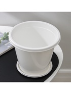 Горшок для цветов с поддоном «Альтернатива. Эконом», 3 л, пластиковый, белый - Фото 6